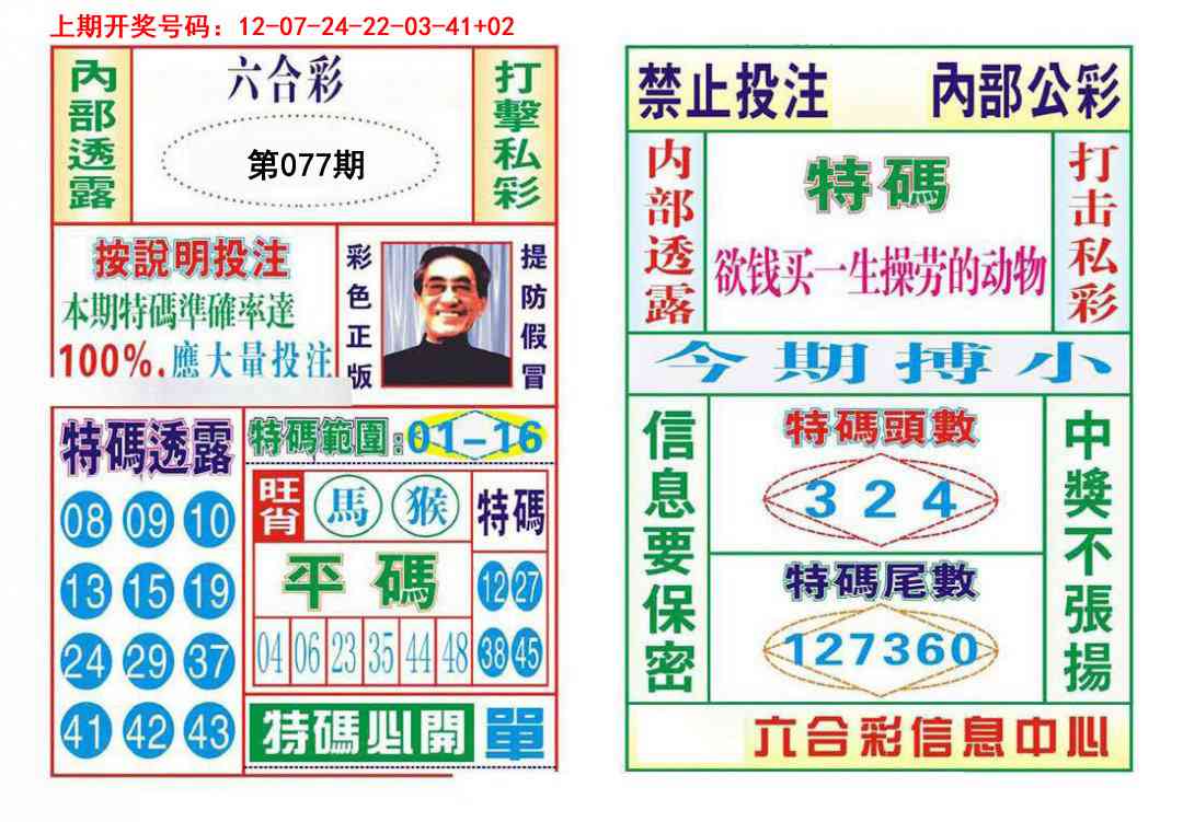 077期内部会员专用[图]